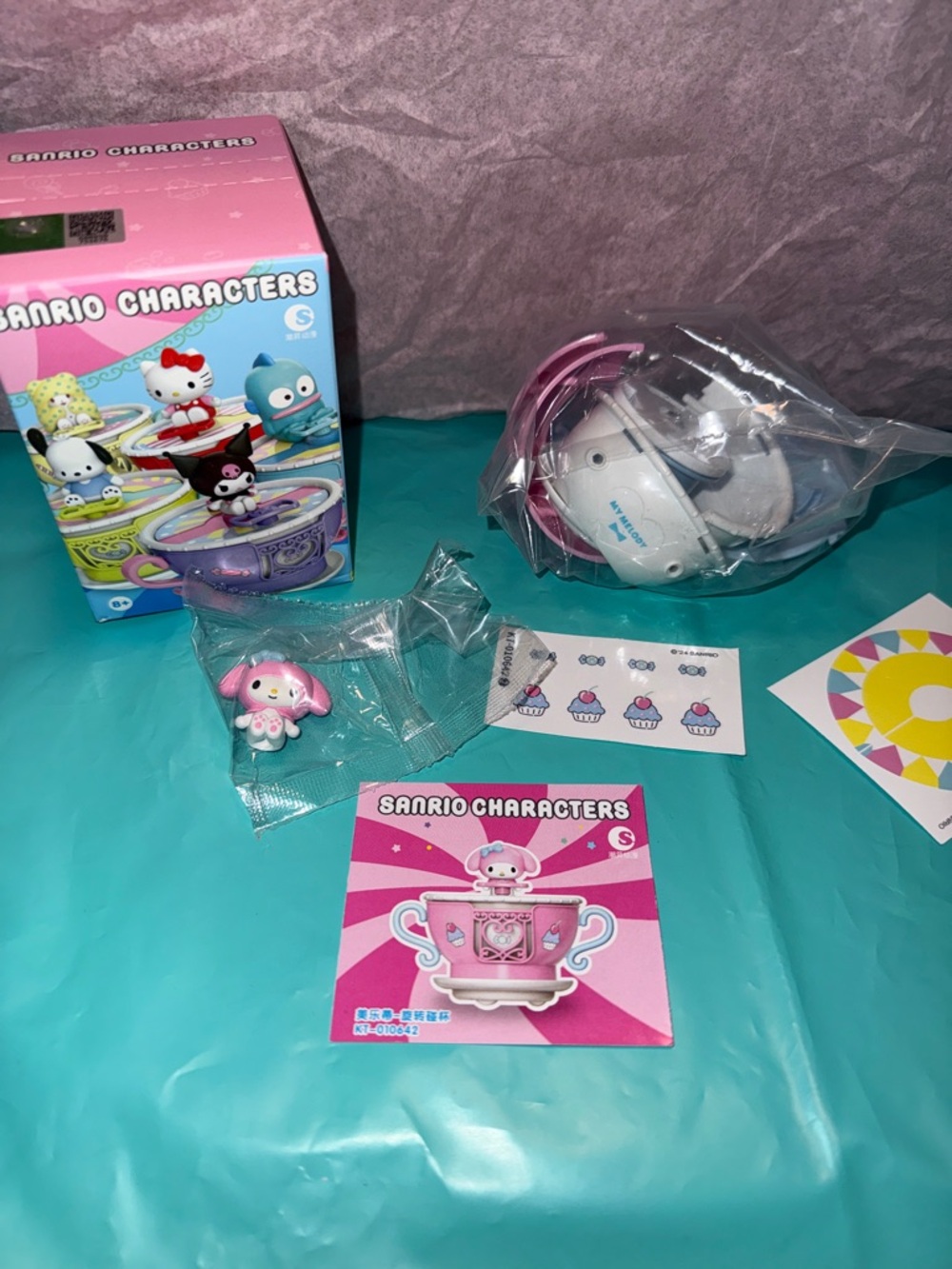 Sanrio Characters Wind-Up Tea Cup CONFIRMED My Melody